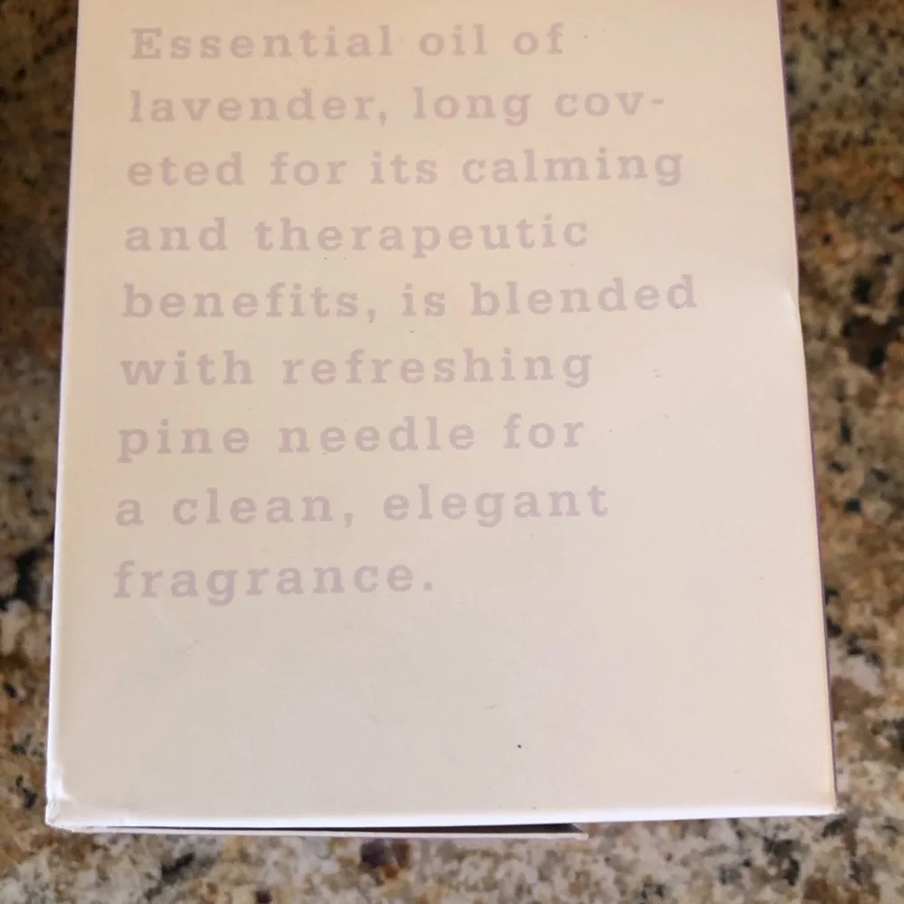 Williams Sonoma Lavender Pine candle